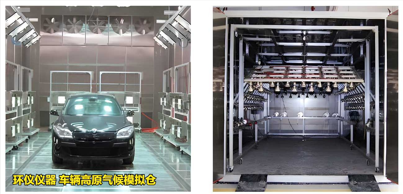 車輛高原氣候模擬倉整體主要系統(tǒng)簡介